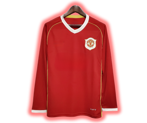 Retro 06/07 Man United Long Sleeve Shirt